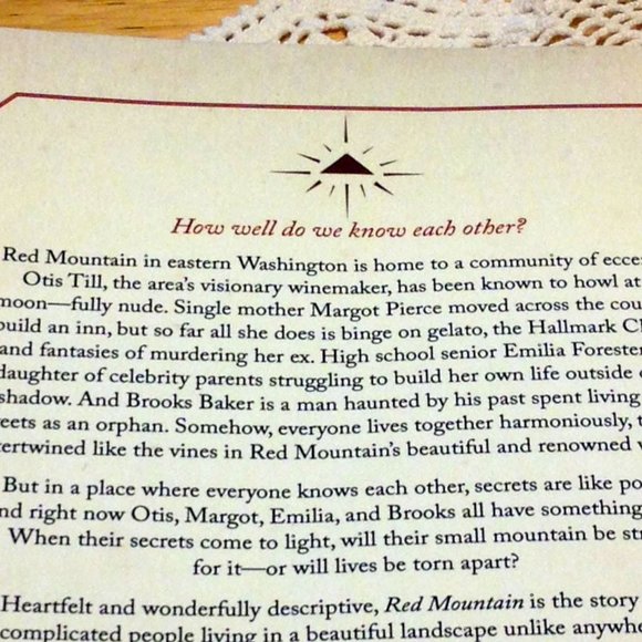 Red Mountain, book 1 of series - Picture 2 of 6